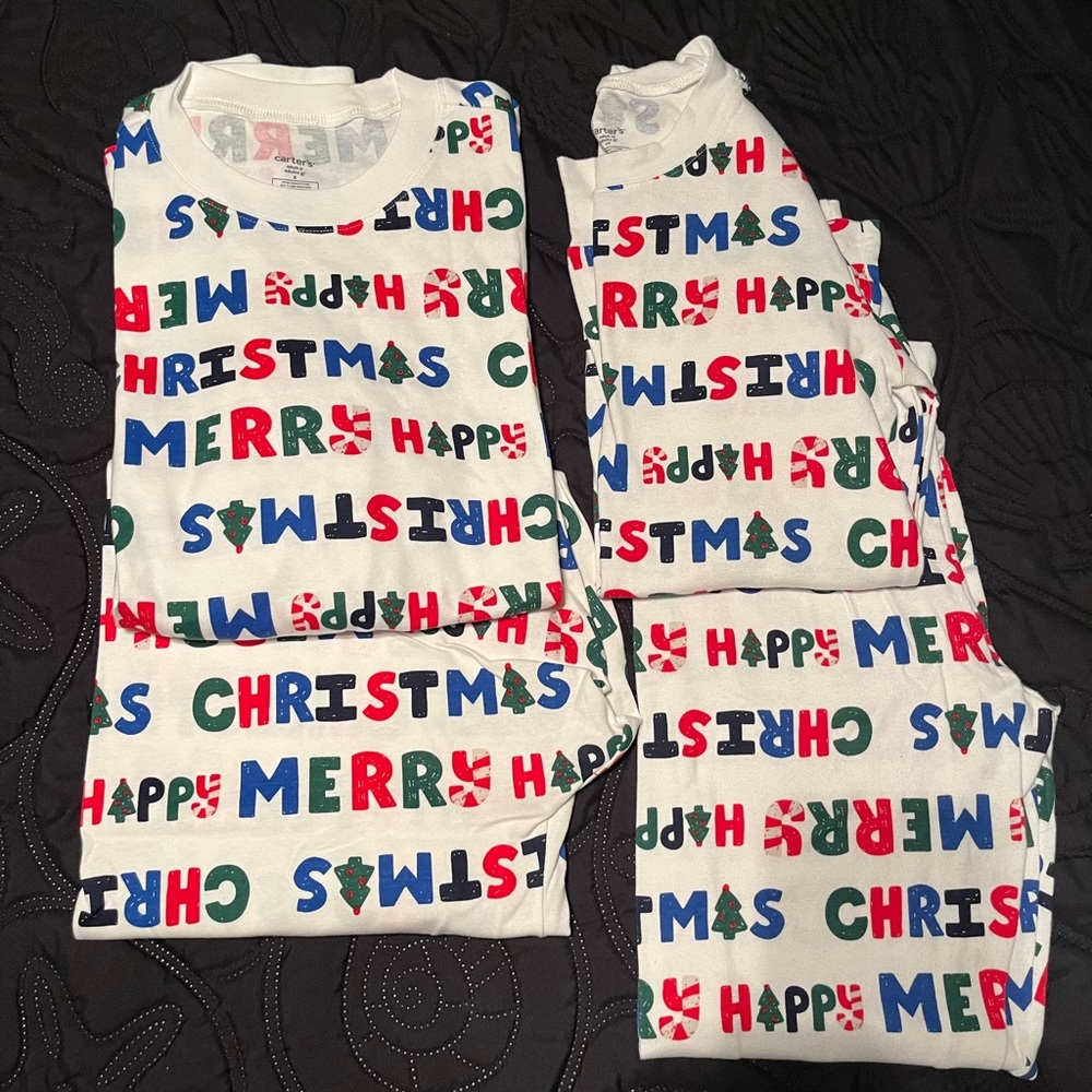 Men’s and women’s Christmas pajamas